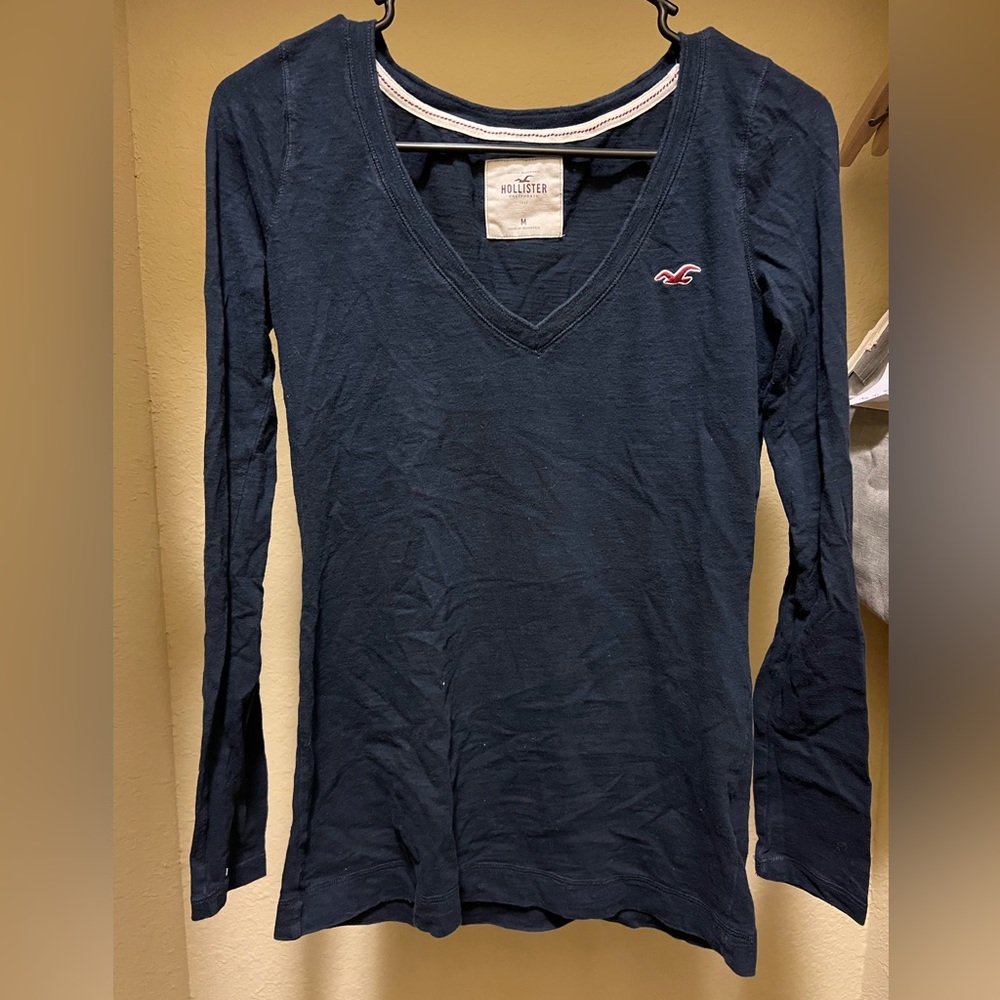 Navy long sleeve tshirt